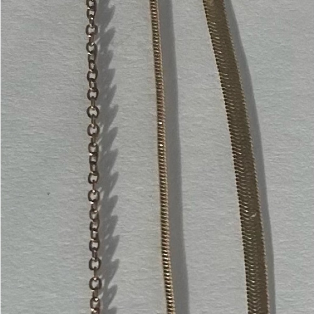 Gold Layered Necklace Set - Women’s Jewelry - Picture 3 of 4